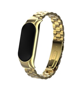 Microsonic Xiaomi Mi Band 7 Metal Stainless Steel Kordon Gold
