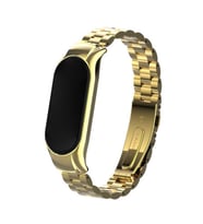 Microsonic Xiaomi Mi Band 7 Metal Stainless Steel Kordon Gold