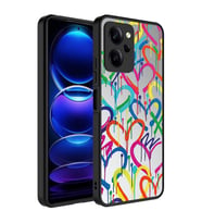 Xiaomi Poco X5 Pro Uyumlu Kılıf Aynalı Desenli Kamera Korumalı Parlak Zore Mirror Kapak