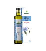 Destek Keten Tohumu Yağı 250 ml (Soğuk Sıkım) - Bitkisel Omega-3 Kaynağı
