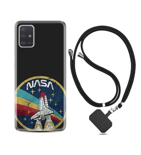 Samsung a71 A72 A73 A7 A9 2018 C7 C9 Kılıf Boyun Askılı Silikon Nasa 1326