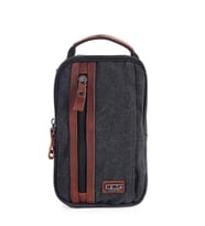 Ççs London 31468 Kanvas Çapraz Çanta Siyah