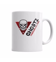 Ghostz Logo Preta Kupa Bardak Porselen