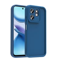 İnfinix Hot 50İ Kılıf Kamera Korumalı Kalın Kenarlı Viera Silikon Case (Koyu Yeşil)