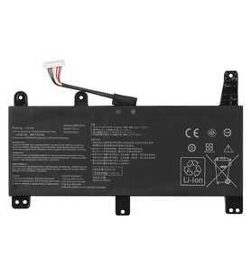 Asus ROG Strix G712LU ile Uyumlu Notebook Bataryası Pili   - Ver.3 (Siyah)