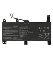 Asus ROG Strix G712LU ile Uyumlu Notebook Bataryası Pili   - Ver.3 (Siyah)