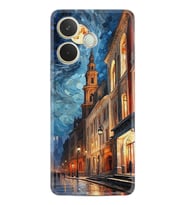 Oppo A5 Pro 5G Kılıf Boutique Baskılı Resimli Resim Pcode -083