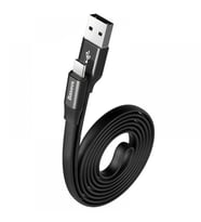 Baseus Nimble 2A Type-C Şarj ve Data Kablosu 1.2 Metre Siyah CATMBJ-AO1