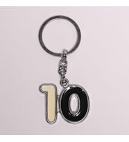 TARAFTAR 10 SAYILI ANAHTARLIK-(SİYAH-BEYAZ)-ANAH636