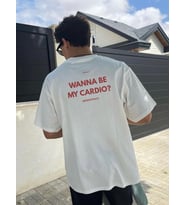 erkek oversize yazılı tshirt