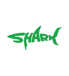 Shark Köpek Balığı Sticker 17x17 Cm Yeşil