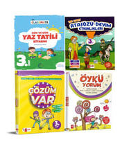 3. Sınıf Gün Ve Gün Yaz Tatili Kitabım +Çözüm Var + Öykü Yorum Ve  Atasözü-Deyim Etkinlikleri