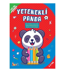 Yetenekli Panda - Yaz-Sil-Kalemli