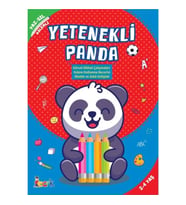 Yetenekli Panda - Yaz-Sil-Kalemli