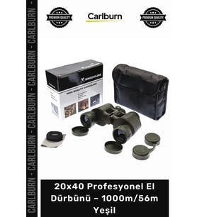 #Dürbün Büyük Göz Mercekli Süper Net Nikula 20x40 Profesyonel El Dürbünü – 1000m56m – Yeşil