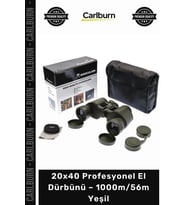 #Dürbün Büyük Göz Mercekli Süper Net Nikula 20x40 Profesyonel El Dürbünü – 1000m56m – Yeşil