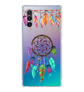 PrintiFy Samsung Galaxy Note 10 ile Uyumlu Nazar Boncuğu 6  Kamera Korumalı Şeffaf Silikon Kılıf