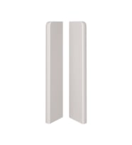 Espumo Kompozit Süpürgelik 8 cm Bitiş Kapağı Aksesuarı (1 Paket - 2 Adet) - Kaşmir - ESP207