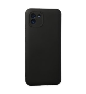 Galaxy A03 Kılıf Nano İçi Kadife - Siyah