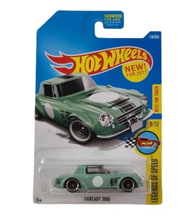 Hot Wheels - Fairlady 2000 - Pale Green (1/64) Yurt Dışı Uzun Kartonet - DVB17 - 2017 Üretim