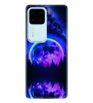 Vivo V30 Kılıf Silikon Desen Özel Seri Star Planet 1652