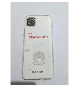 Realme C 11 Uyumlu Şeffaf Telefon Kılıf Modeli