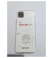 Realme C 11 Uyumlu Şeffaf Telefon Kılıf Modeli