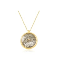Gümüş Gold Esmaül Hüsna Kadın Kolye CSR2182637