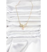 316L Çelik Zincir Gold Renk Yıldız Model Kadın Kolye 5886 - SSSSSS7655-4341