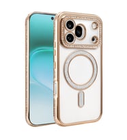 Northcity Huawei Honor 600 Pro Joke Simli Magneticsafe Kılıf - Gold