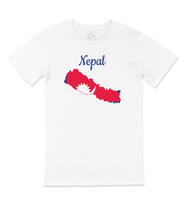 Nepal Haritalı ve Bayraklı Tişört