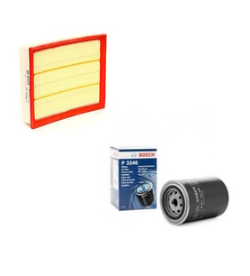 Bosch Filtre Bakım Seti Audi A4 1.9 TDI Dizel 1996-1999 Hava + Yağ filtre
