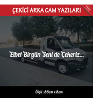 oto kurtarıcı espirili komik ukala arka cam yazısı