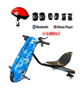 Citymate Drift Car Elektrikli Kaykay Bluetooth Dirift Kar Hoverboard Scooter + Koruma Ekipmanı D03