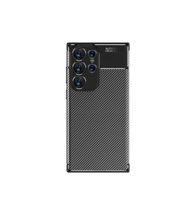 Samsung Galaxy S23 Ultra Uyumlu Kılıf Zore Negro Silikon Kapak (Siyah)
