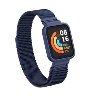 Xiaomi Redmi Watch (Mi Watch Lite) Uyumlu Kordon Hasır Metal Mıknatıslı Zore KRD-58 Kayış