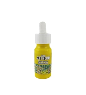 LİSANS ARTDECO  EBRU BOYASI 30ML SARI