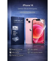 iPhone 14 Lensun Premium Ekran Koruyucu Film - Ultra Şeffaf & Parmak İzi Tutmaz