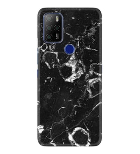 Omix X300 X500 X400 X600 X700 Kılıf Desemli Silikon Black Hole Marble 1387