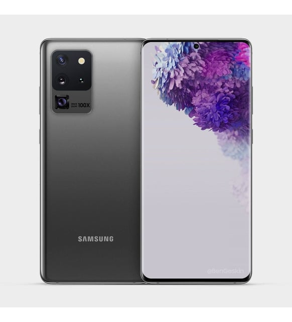SAMSUNG Galaxy S20 Ultra 128GB Gri (Yenilenmiş - İyi)