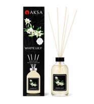 AKSA White Lily Beyaz Zambak Çubuklu Oda Kokusu