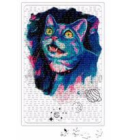 Space Cat Kedi Puzzle 240 Parça Yapboz