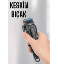 Suya Dayanıklı Tıraş Makinesi Keskin Bıçaklı Dijital Göstergeli Şarjlı