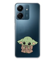 Xiaomi Redmi 13C Uyumlu Baby Yoda Tasarımlı Şeffaf Telefon Kılıfı