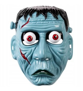 Frankenstein Temalı Sallanan Oynar Gözlü Maske