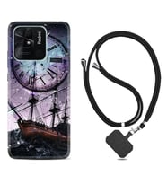 Xiaomi Poco X3 Pro M4 Pro X4 Pro C40 10C Kılıf Boyun Askılı Silikon Time 1749