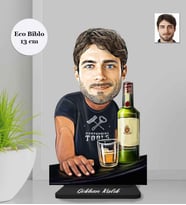 Kişiye Özel Barmen Erkek Ahşap Eco Biblo -1