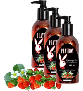 Çilek Aromalı Erkek Istek Arttırıcı Rahatlatıcılı Vücut 120 ml 3 Adet