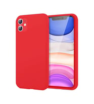 Iphone 11 Kılıf First Silikon - Kırmızı
