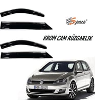 Krom Cam Rüzgarlığı Volkswagen Golf 7 2014-2020 / Caru409